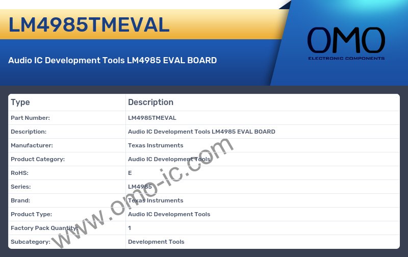 LM4985TMEVAL