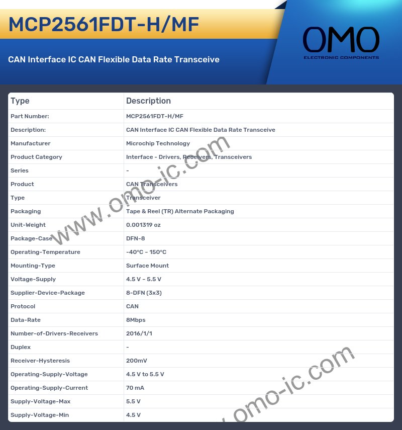 MCP2561FDT-H/MF
