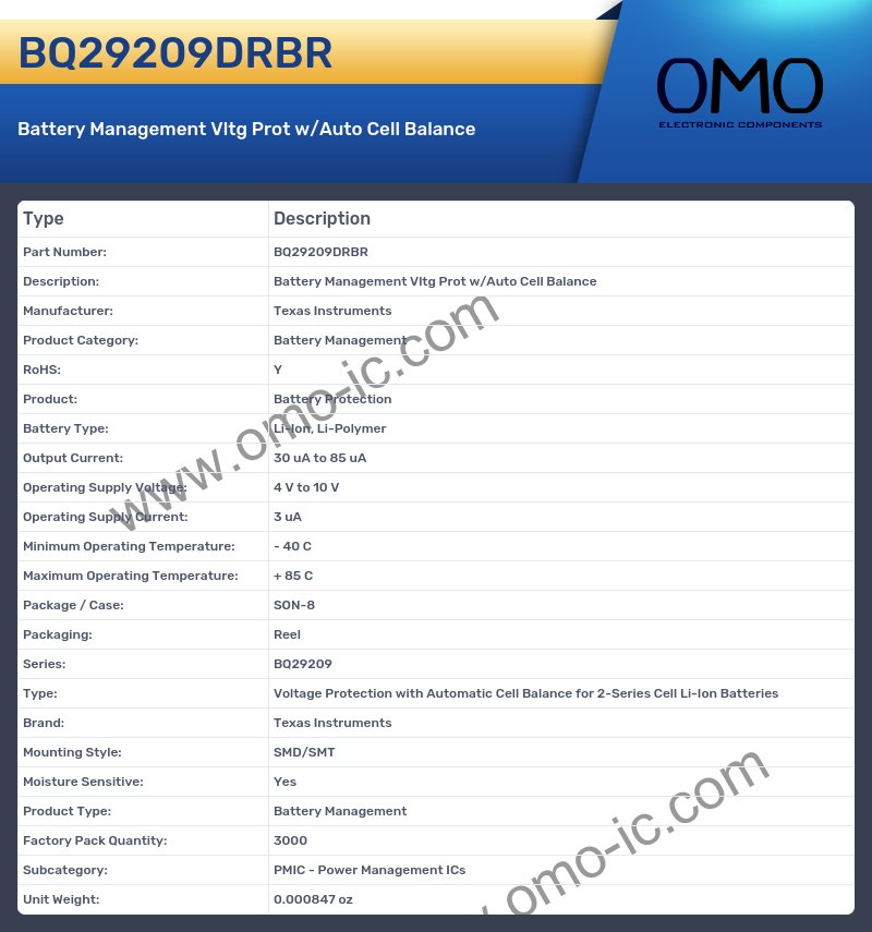 BQ29209DRBR