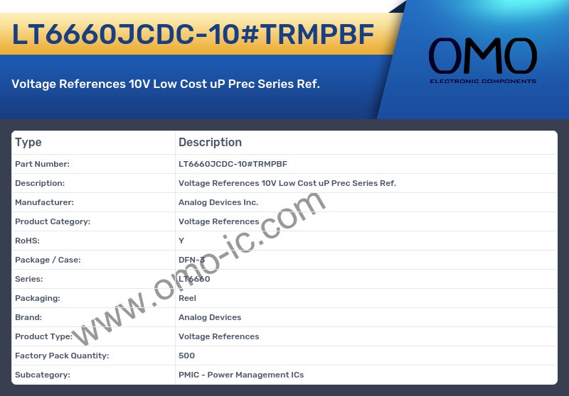 LT6660JCDC-10#TRMPBF