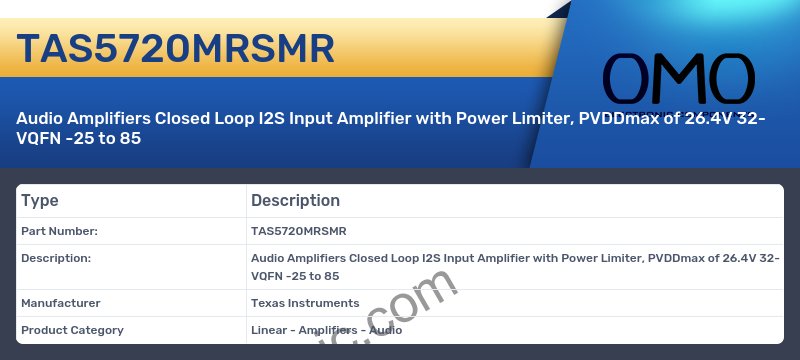 TAS5720MRSMR