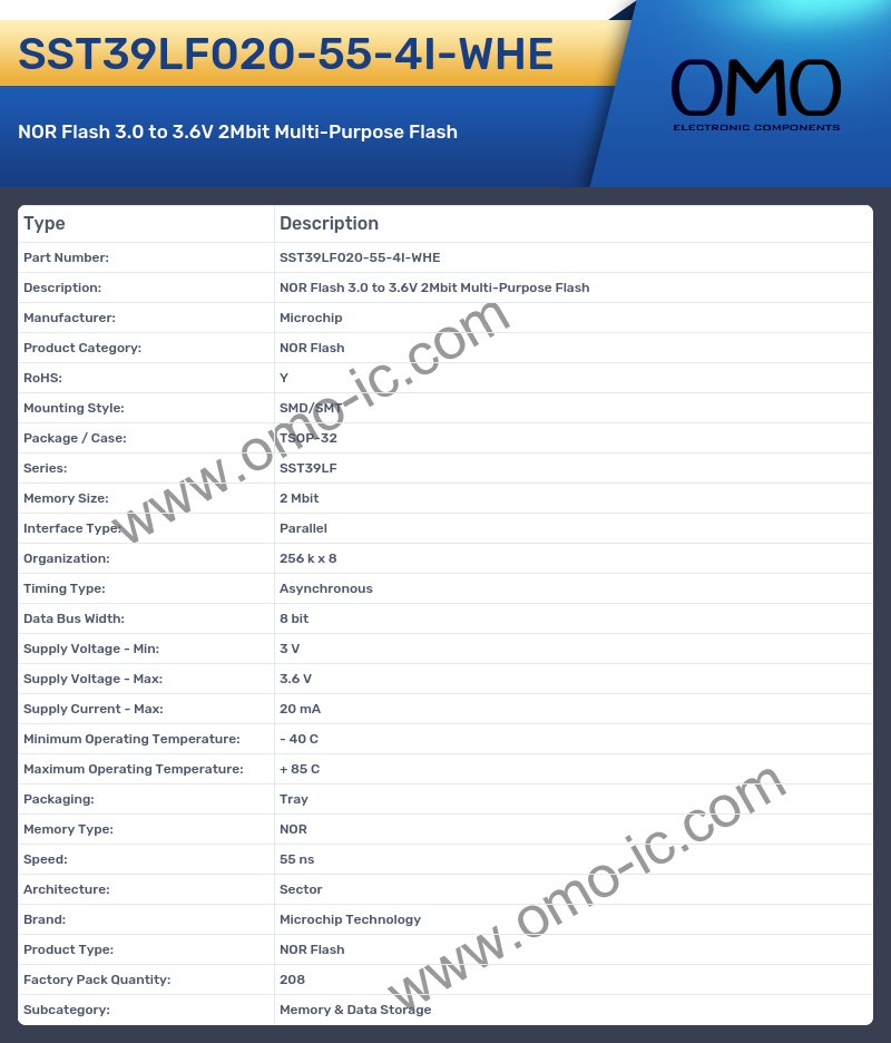 SST39LF020-55-4I-WHE