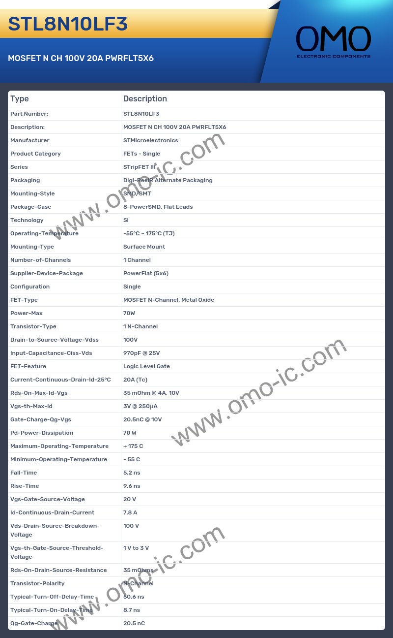 STL8N10LF3