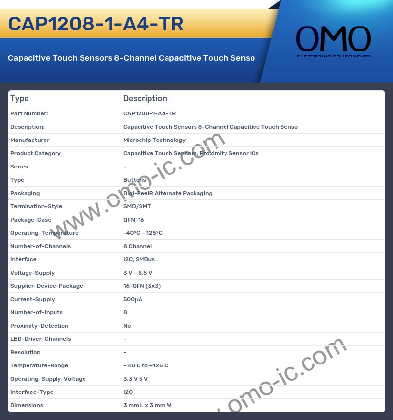 CAP1208-1-A4-TR