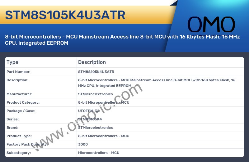 STM8S105K4U3ATR