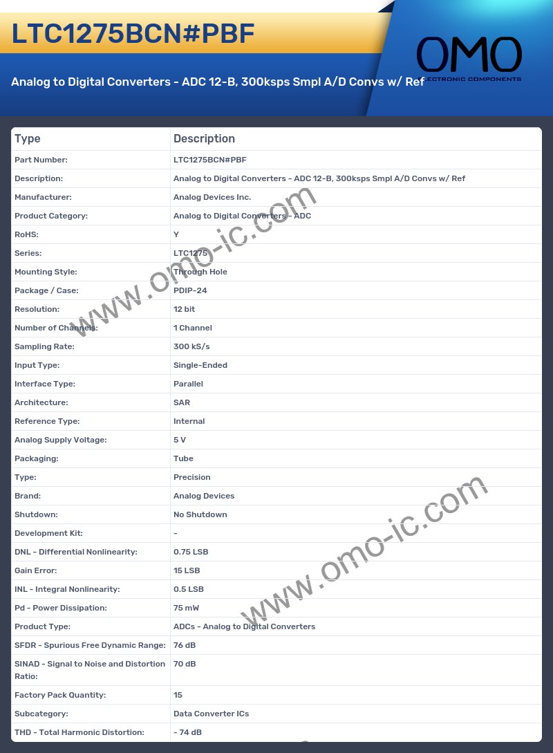 LTC1275BCN#PBF