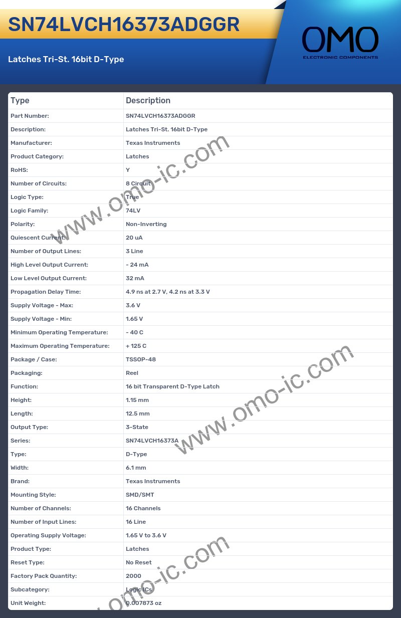 SN74LVCH16373ADGGR