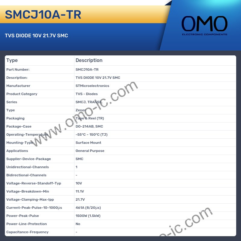 SMCJ10A-TR