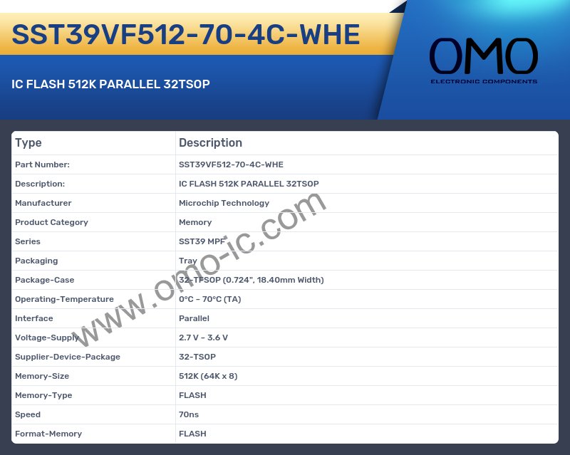 SST39VF512-70-4C-WHE
