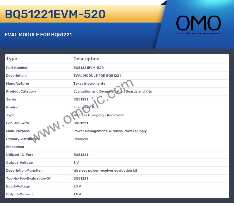 BQ51221EVM-520