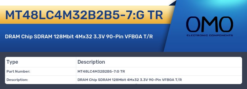 MT48LC4M32B2B5-7:G TR