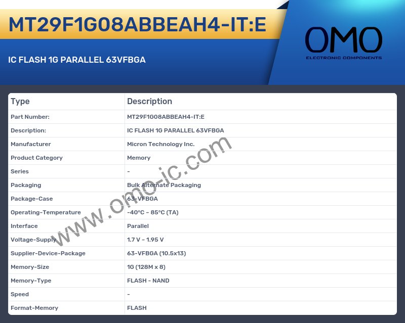 MT29F1G08ABBEAH4-IT:E