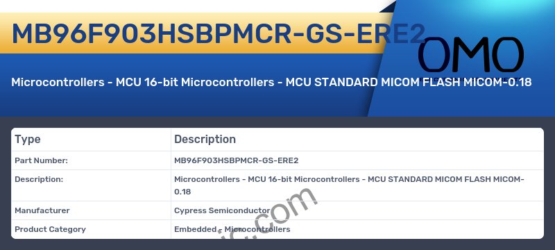 MB96F903HSBPMCR-GS-ERE2