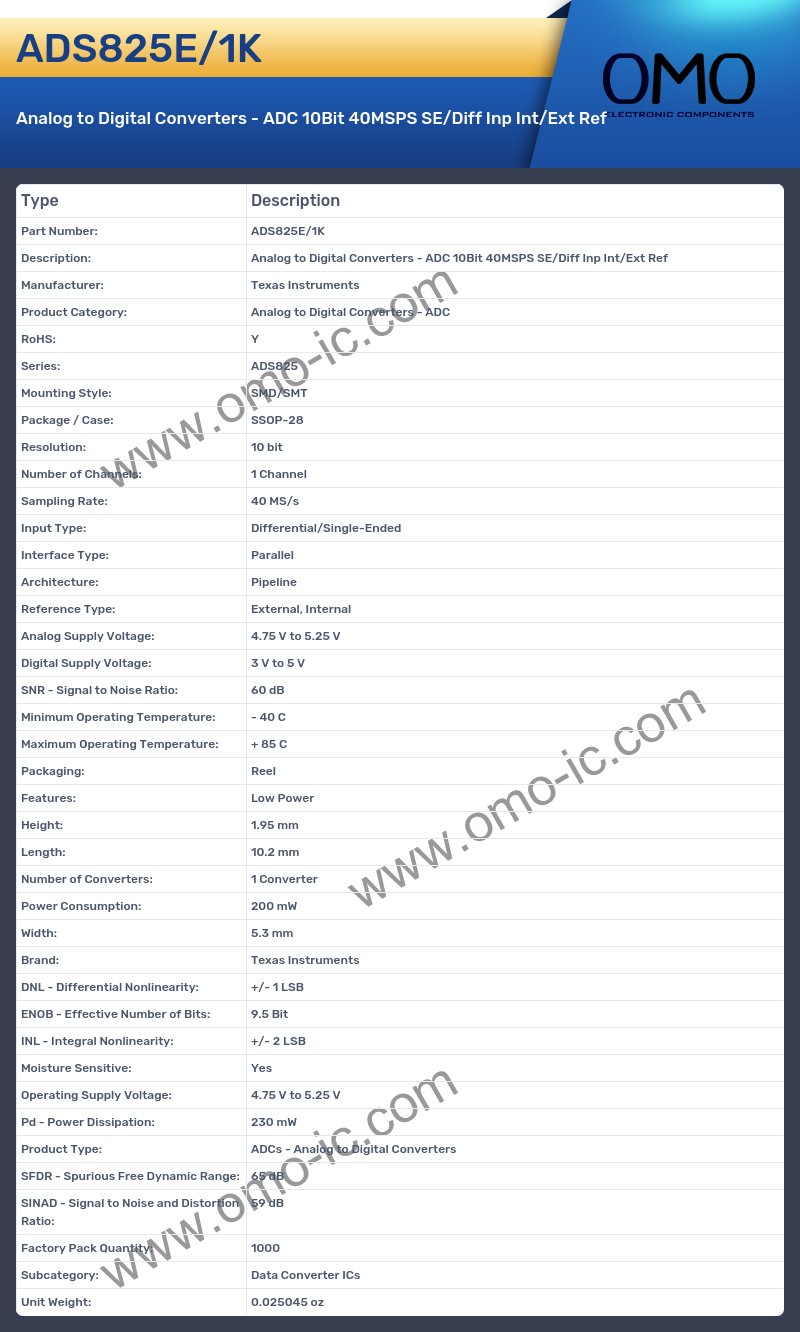 ADS825E/1K