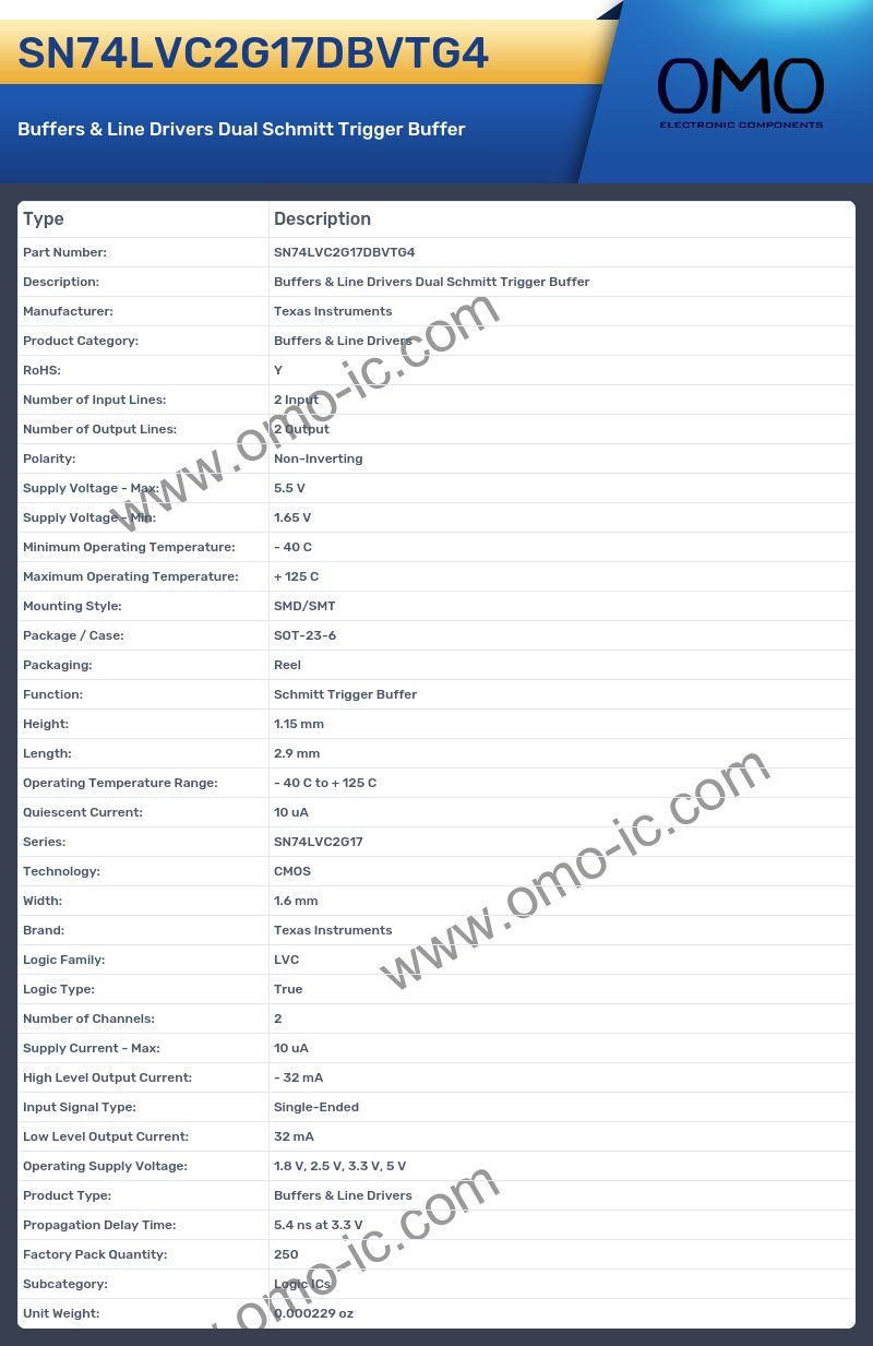 SN74LVC2G17DBVTG4