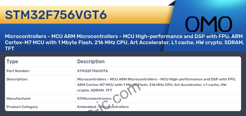STM32F756VGT6