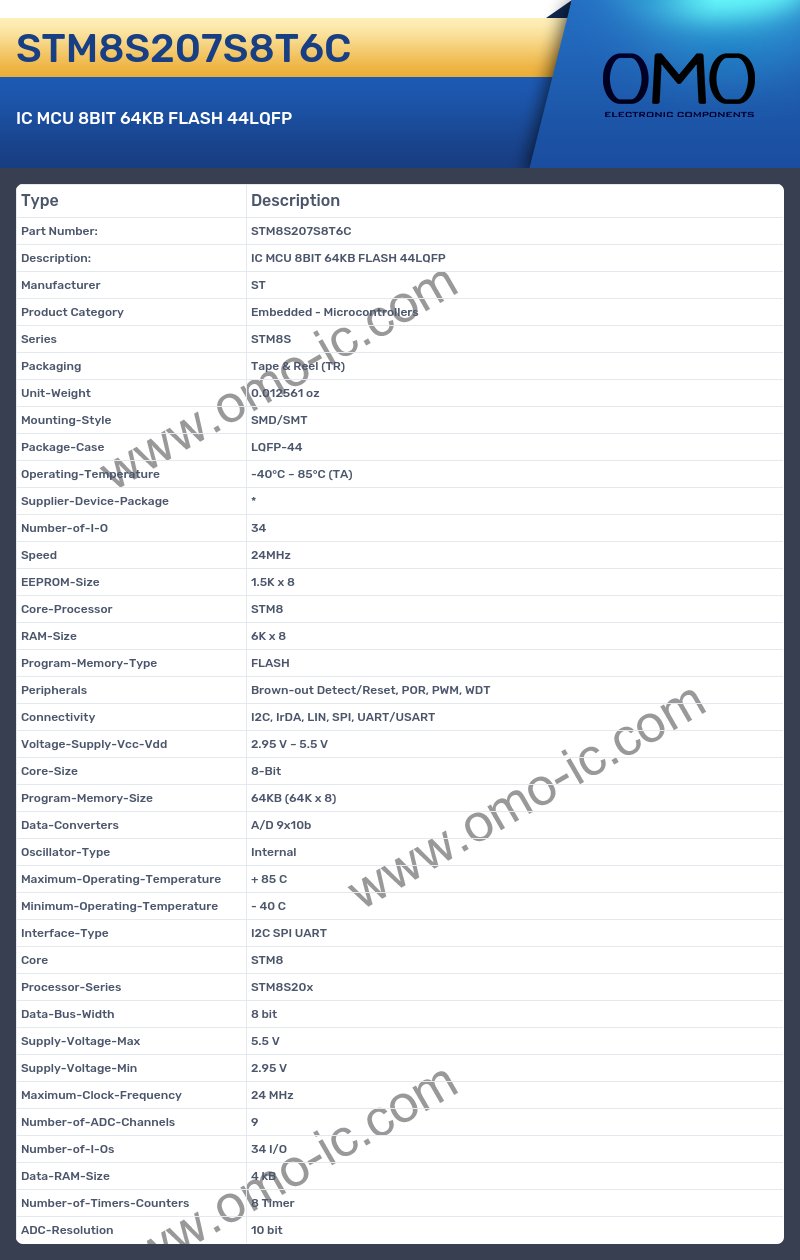 STM8S207S8T6C