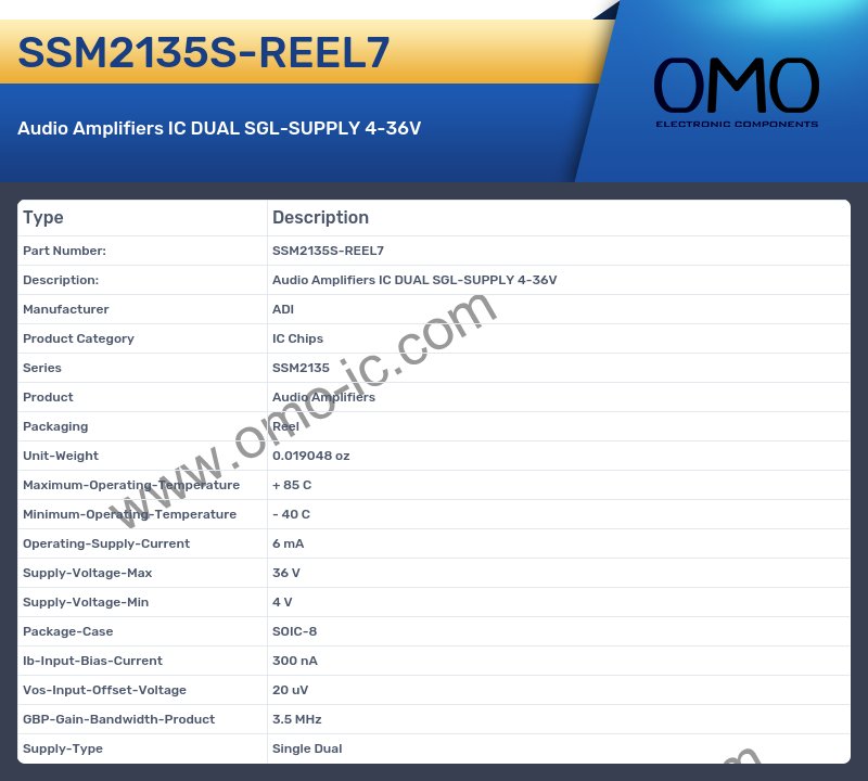 SSM2135S-REEL7