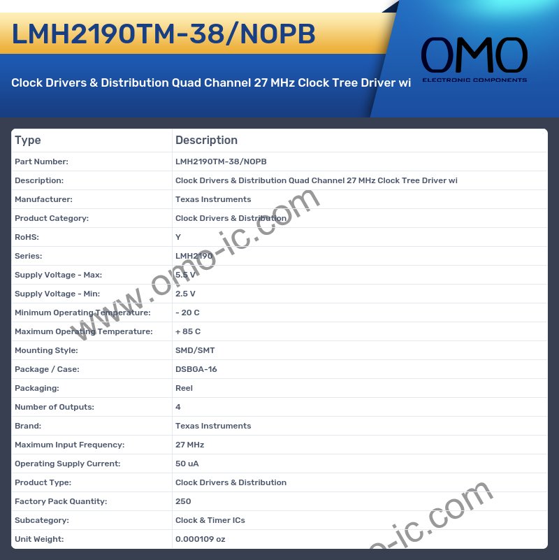 LMH2190TM-38/NOPB