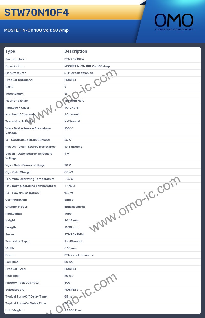 STW70N10F4