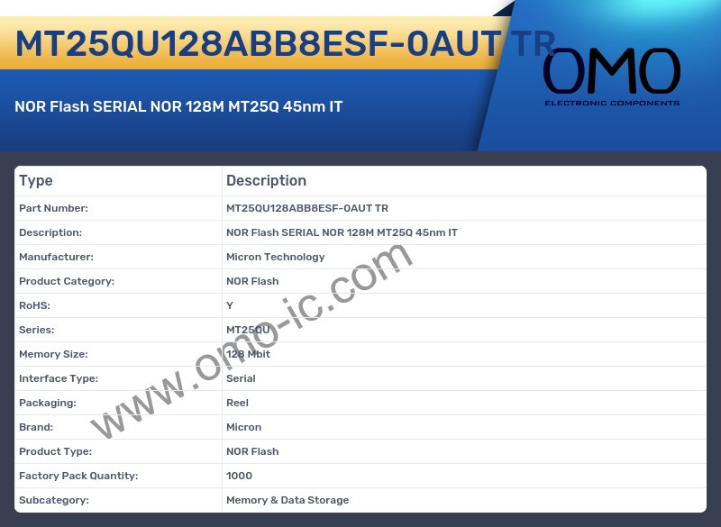 MT25QU128ABB8ESF-0AUT TR