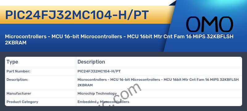 PIC24FJ32MC104-H/PT