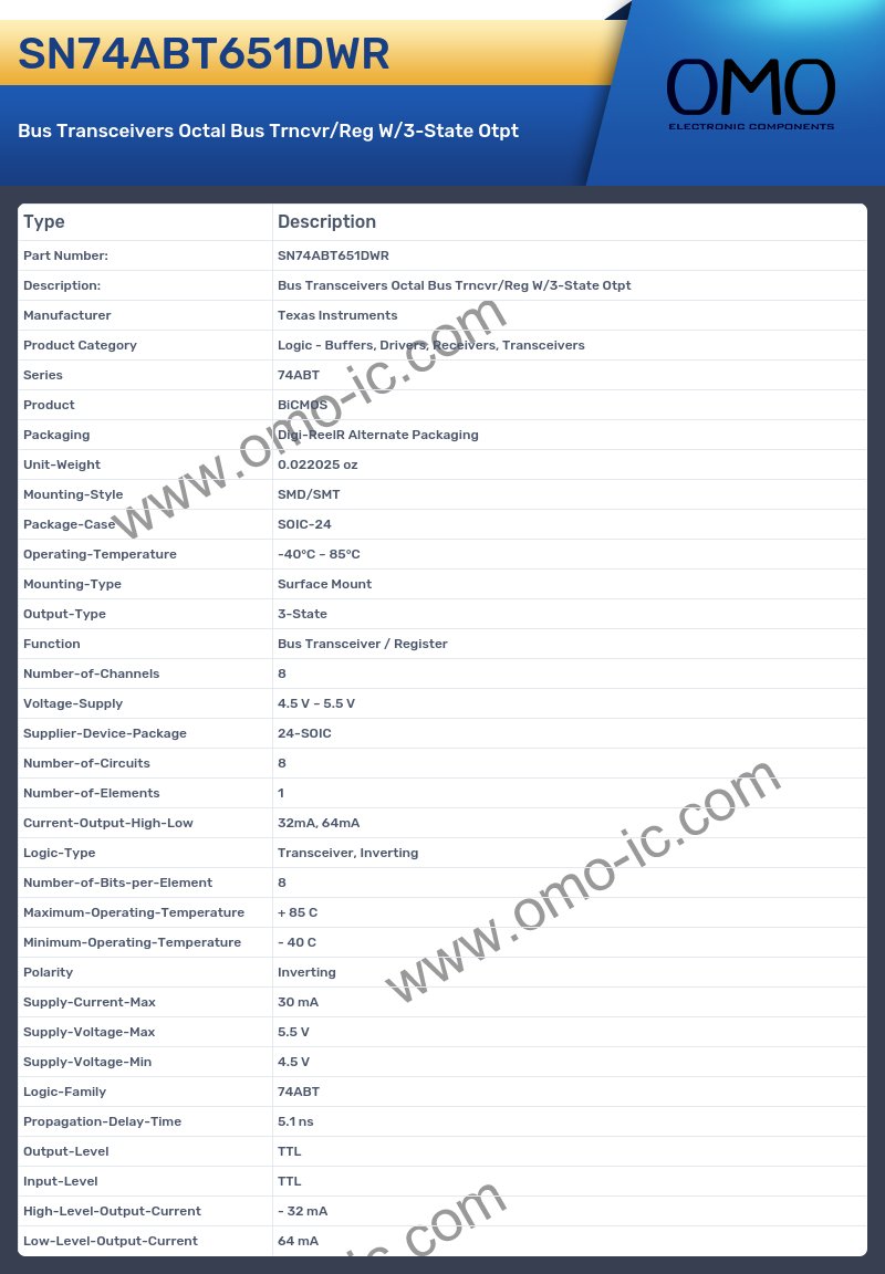 SN74ABT651DWR