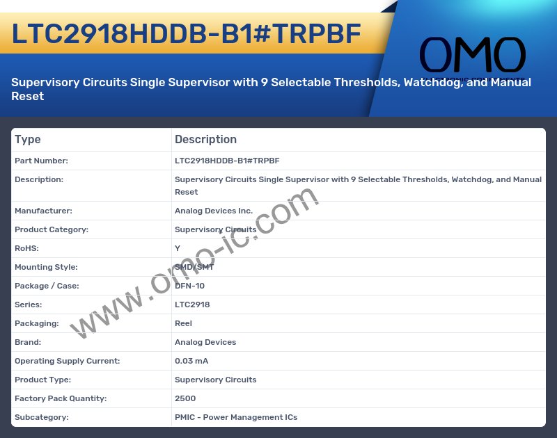 LTC2918HDDB-B1#TRPBF