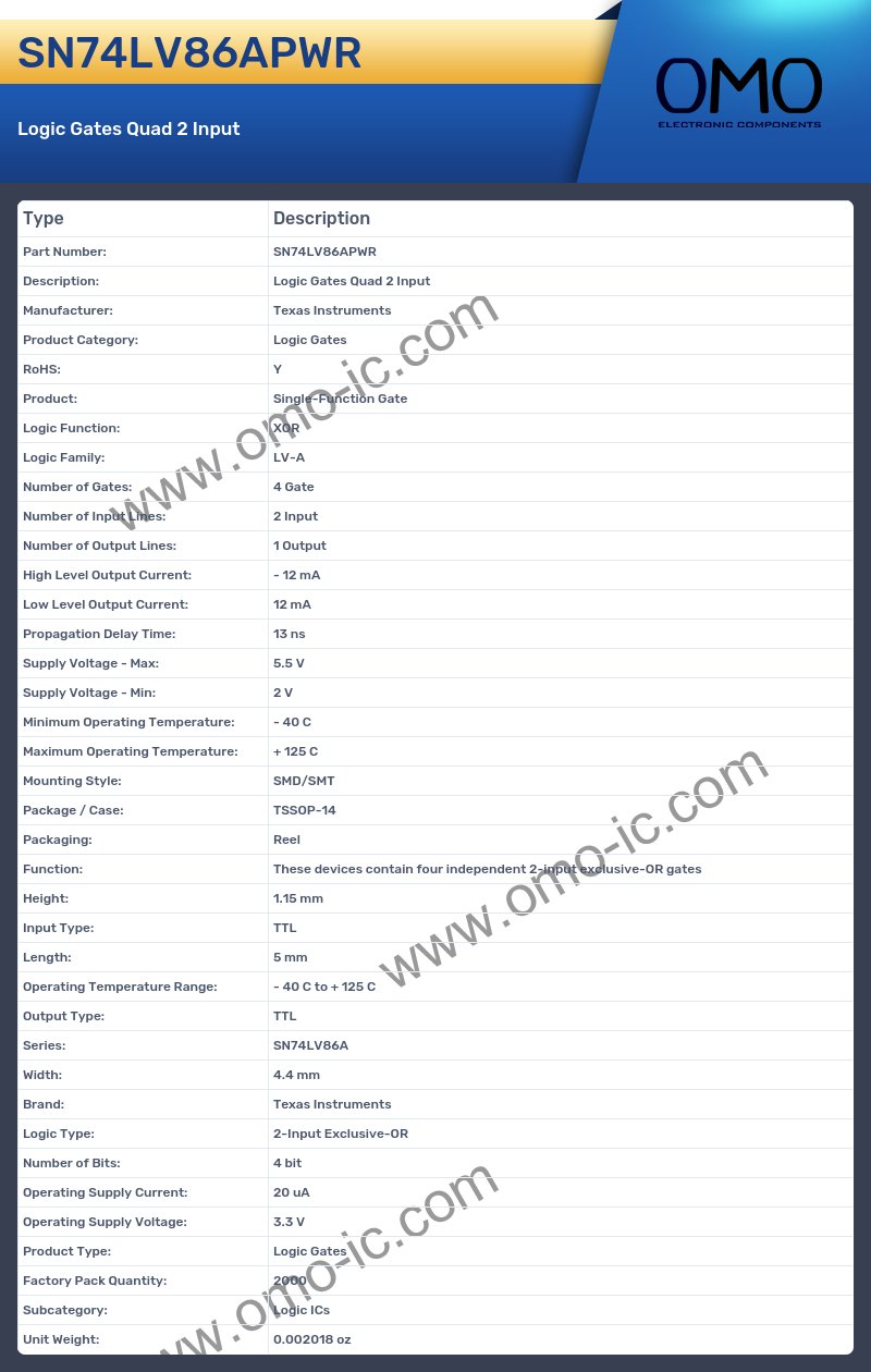 SN74LV86APWR