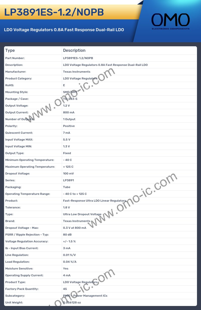 LP3891ES-1.2/NOPB