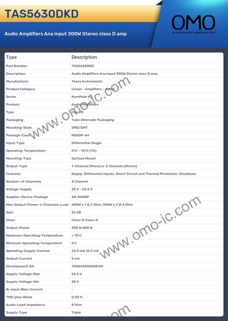 TAS5630DKD