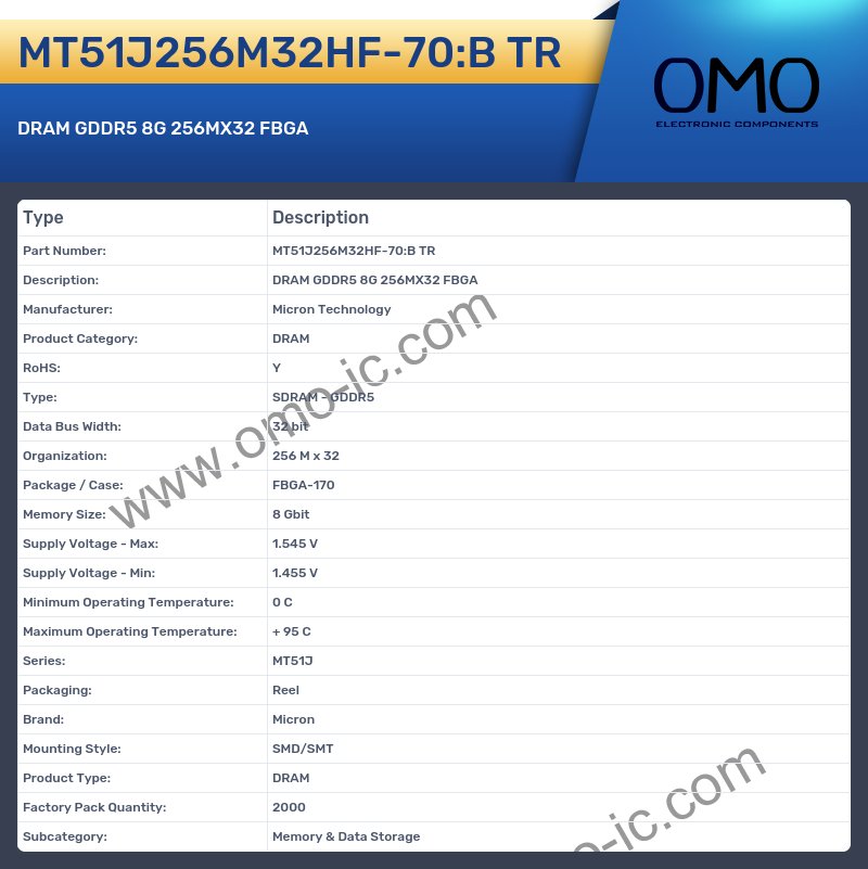 MT51J256M32HF-70:B TR