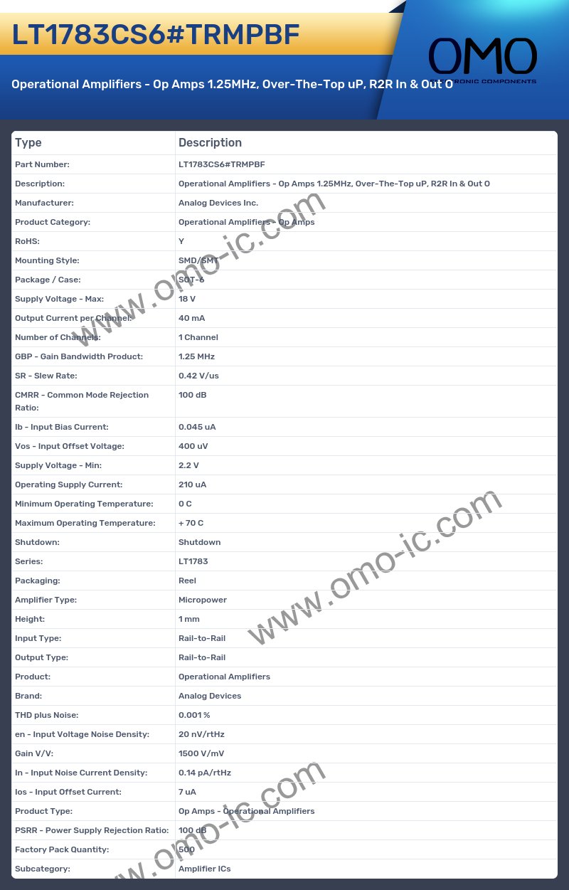 LT1783CS6#TRMPBF