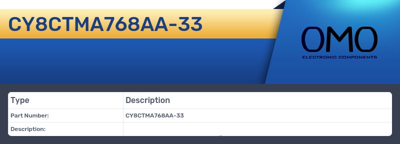 CY8CTMA768AA-33
