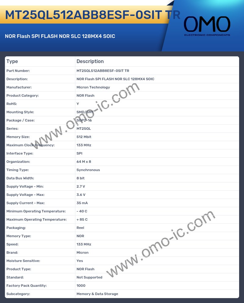 MT25QL512ABB8ESF-0SIT TR