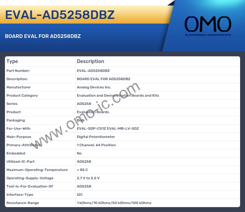 EVAL-AD5258DBZ