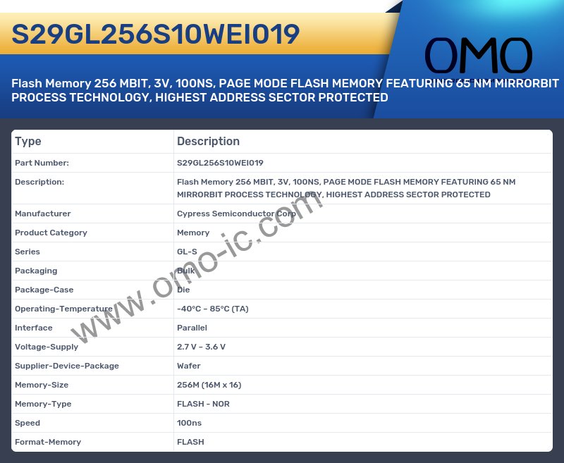 S29GL256S10WEI019