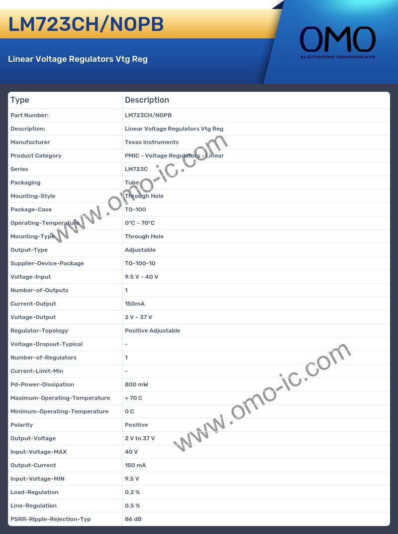LM723CH/NOPB
