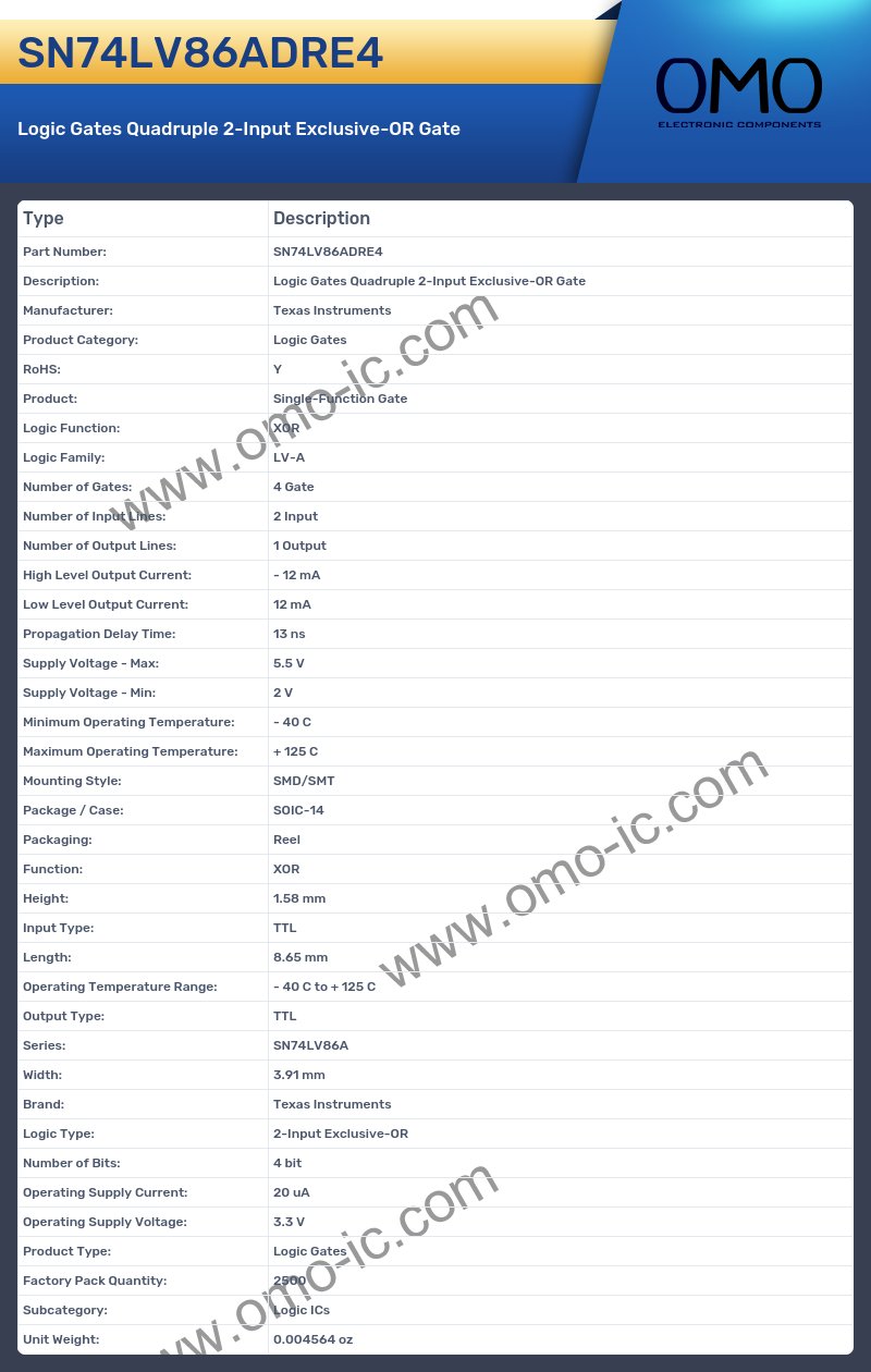 SN74LV86ADRE4