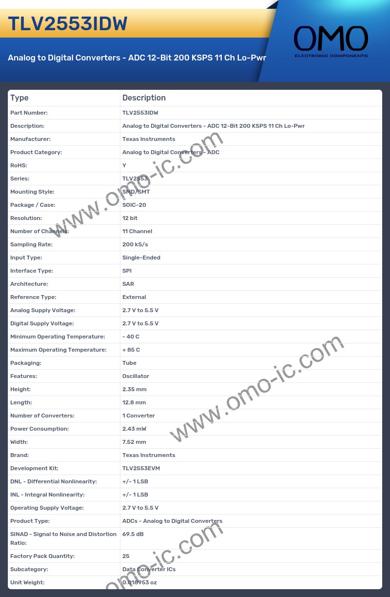 TLV2553IDW