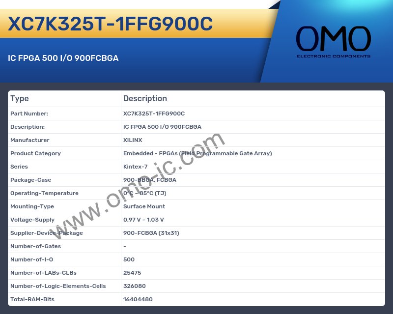 XC7K325T-1FFG900C