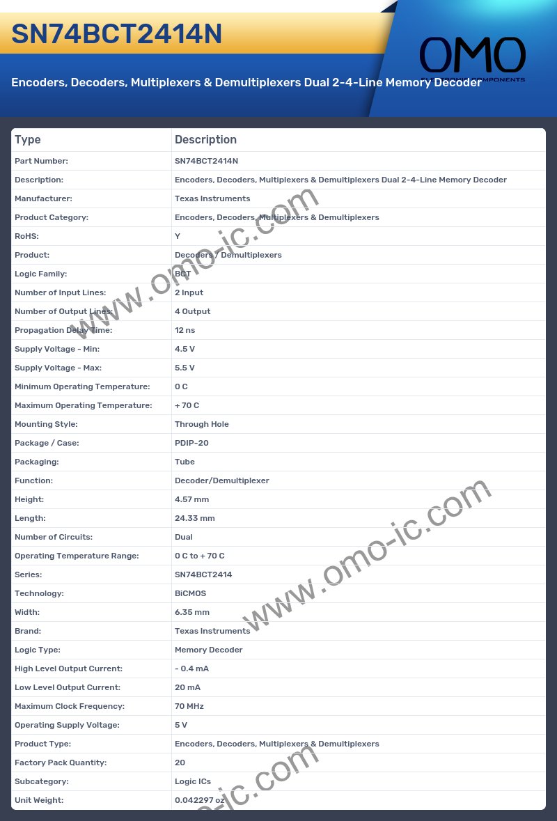 SN74BCT2414N