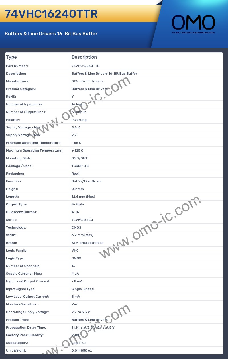 74VHC16240TTR