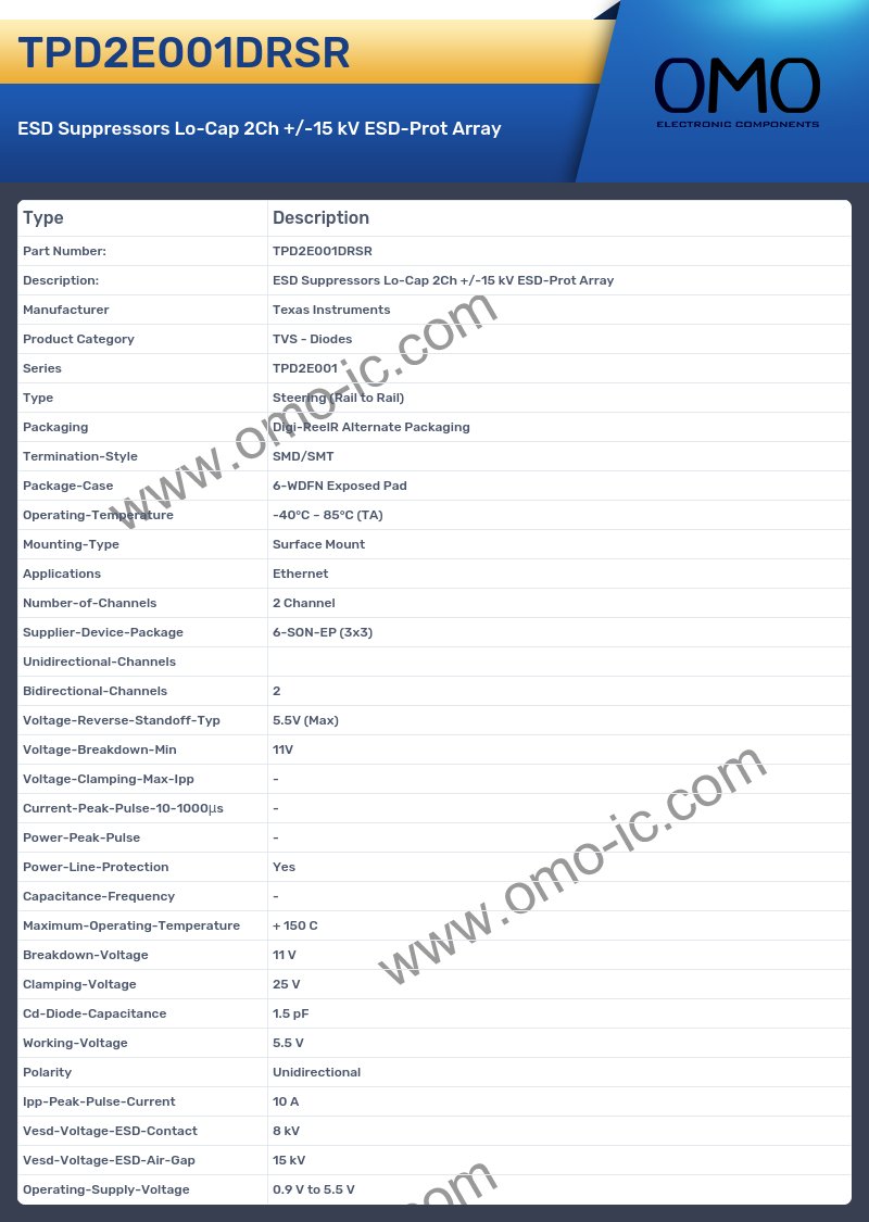 TPD2E001DRSR