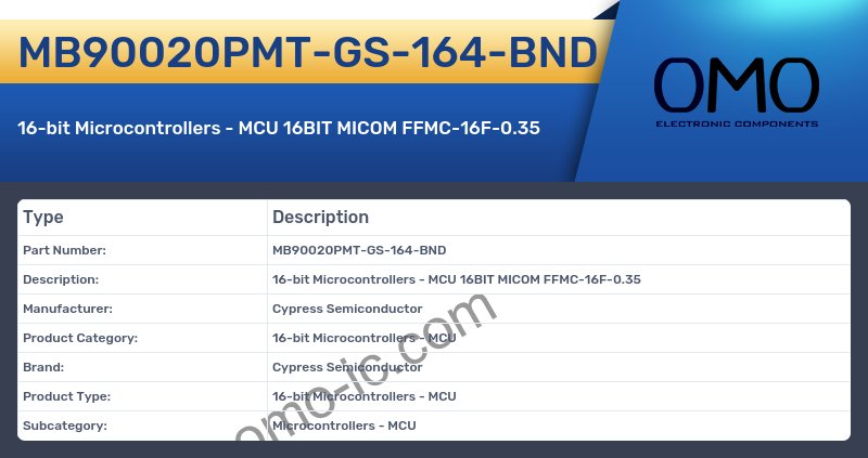 MB90020PMT-GS-164-BND