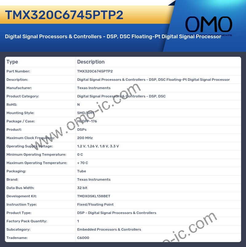 TMX320C6745PTP2