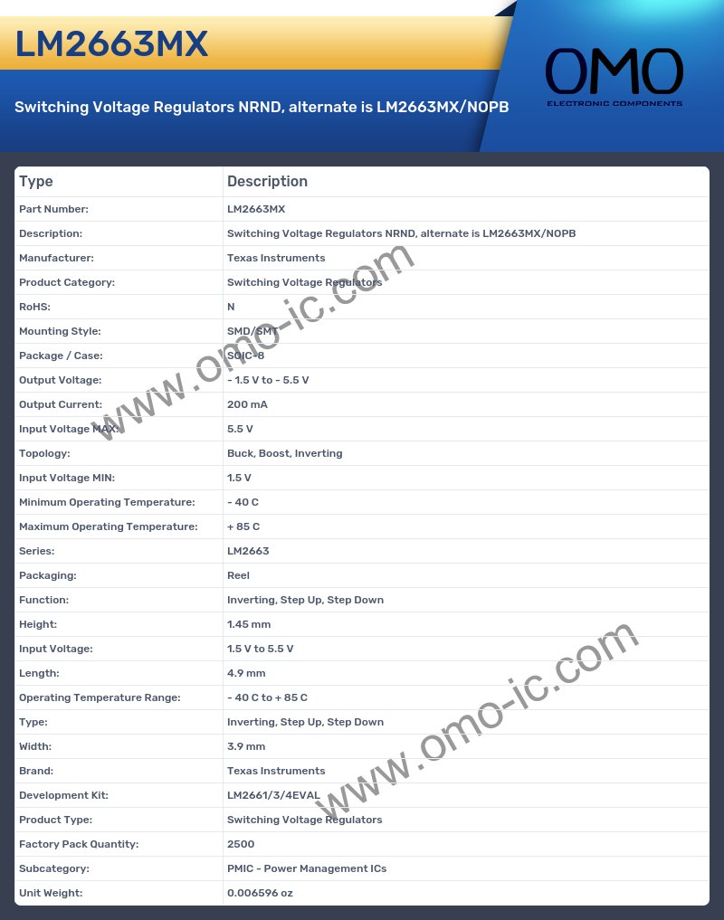 LM2663MX