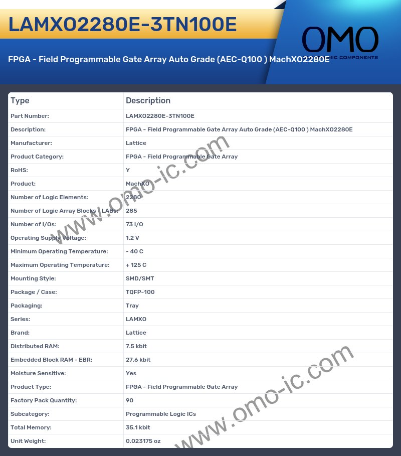 LAMXO2280E-3TN100E