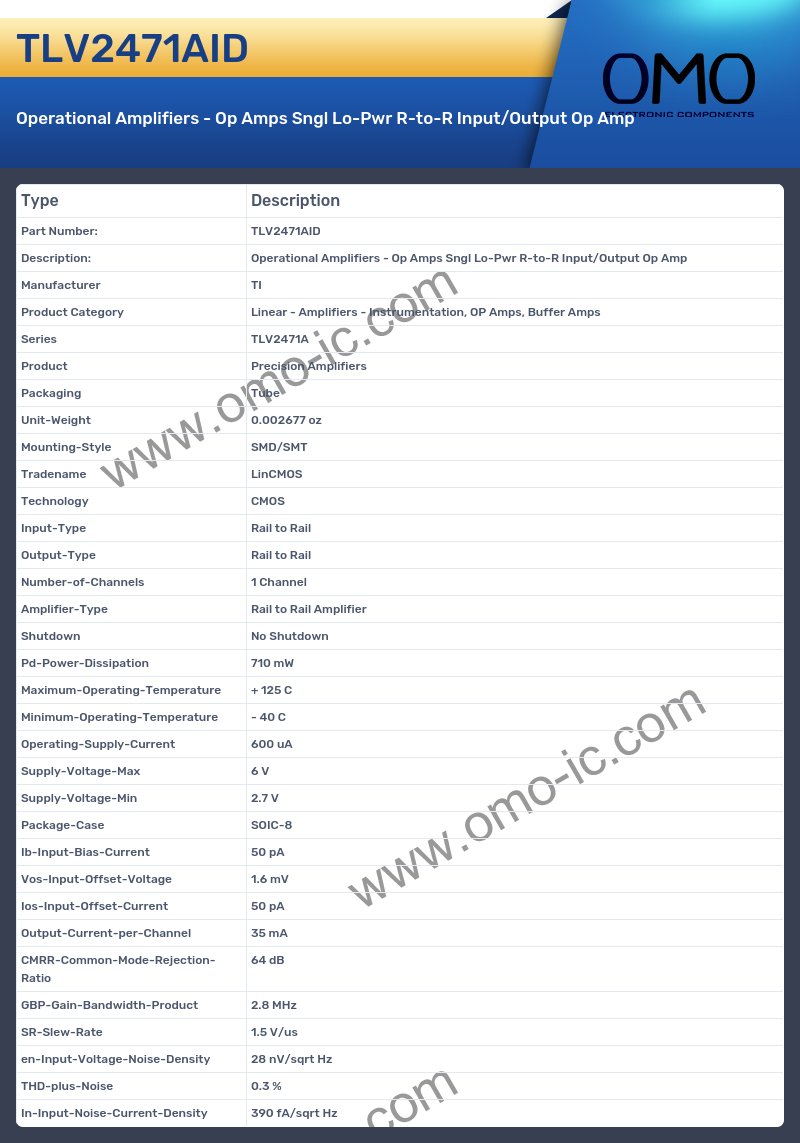 TLV2471AID
