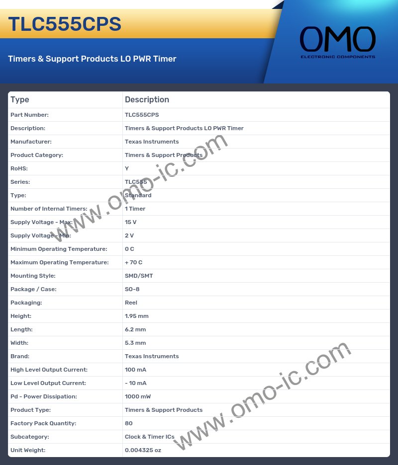 TLC555CPS